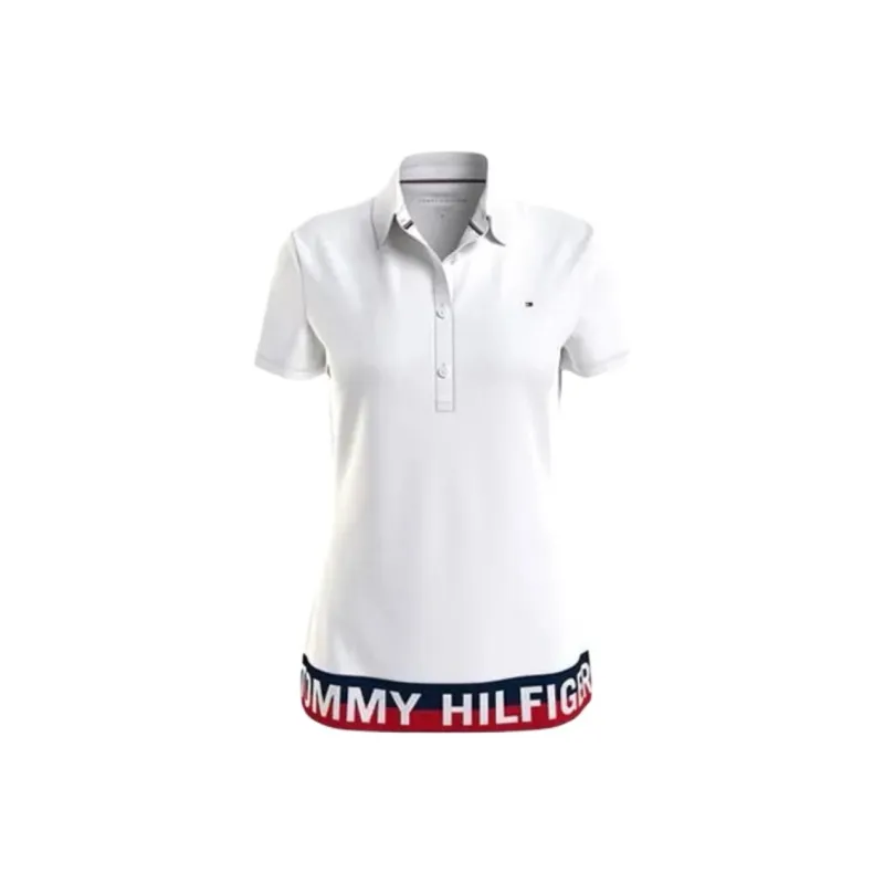 Tommy Hilfiger Polo Shirt Women's White-0