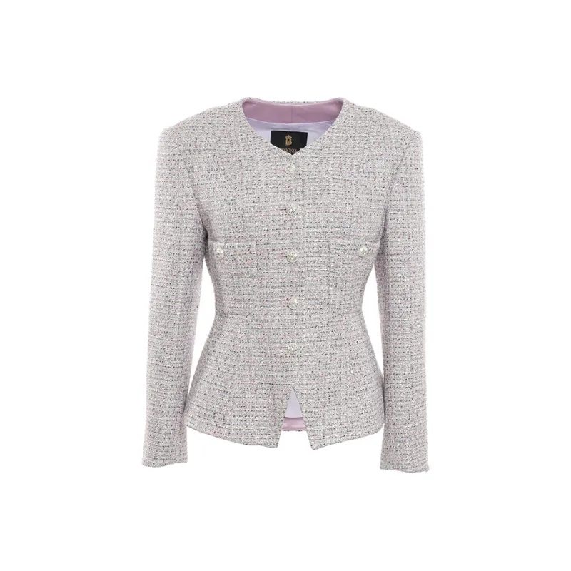 BESIONIA FW24 Jackets Coats Women's Light Purple-0