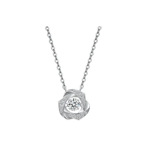 Lao Feng Xiang 925 Sterling Silver Necklaces Women's
