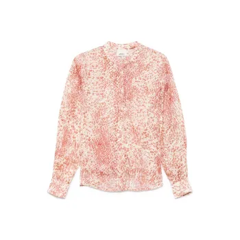 ISABEL MARANT ETOILE Ilda Pattern Button Up Blouse