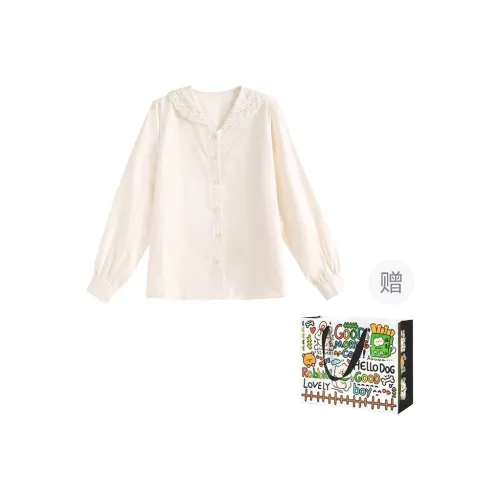 ZVJH Shirts Women's White