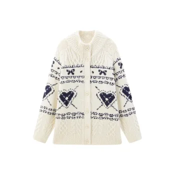 LEDIN Knitwear Women's Swan Ecru
