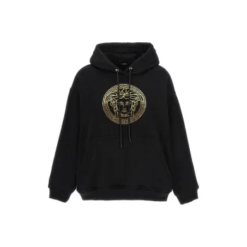 VERSACE Medusa Cotton Hoodie