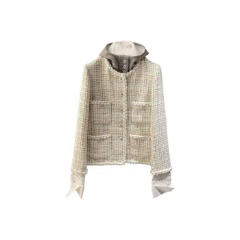 CHANEL Jackets & Coats Women's White