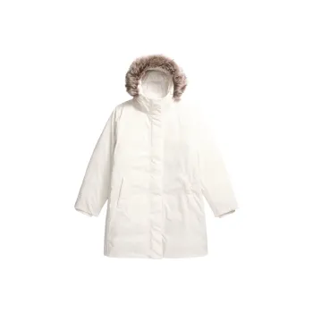THE NORTH FACE Women's's Plus Arctic Parka Down Jacket Women's White