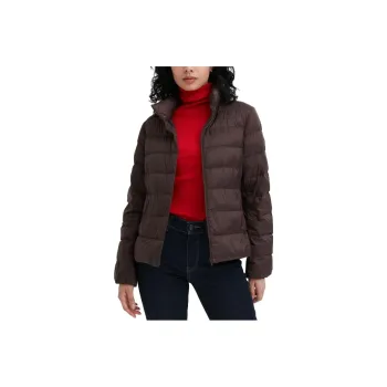 UNIQLO Down Jacket Coat Women's Coffee Brown