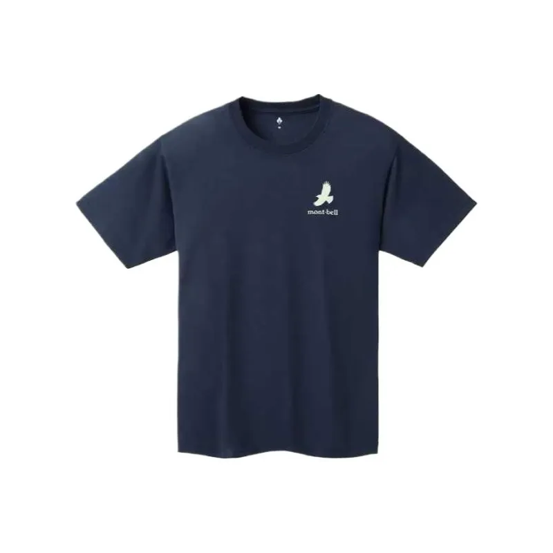 MONTBELL FW/AW24 T Shirt Unisex Marine Blue-0