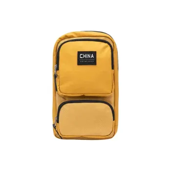 Anta Fabric Sling Bag Unisex Guikhaki