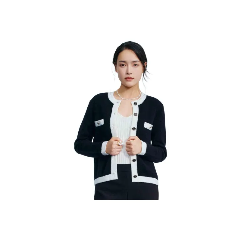 MIHUANG Cashmere Sweater Women's Black-0