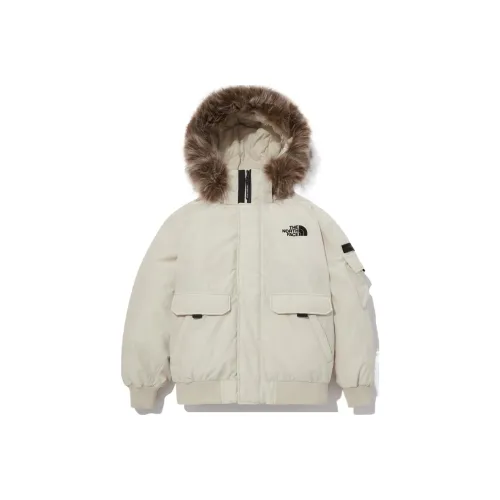 THE NORTH FACE Down stampa jackets Women's White