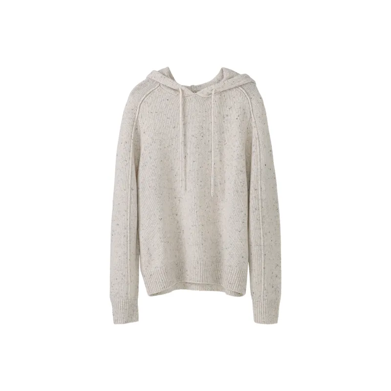 Fstudio Fall And Winter Korean Style Hooded Design Solid Color Inner Layer Wool Sweaters Women's-18