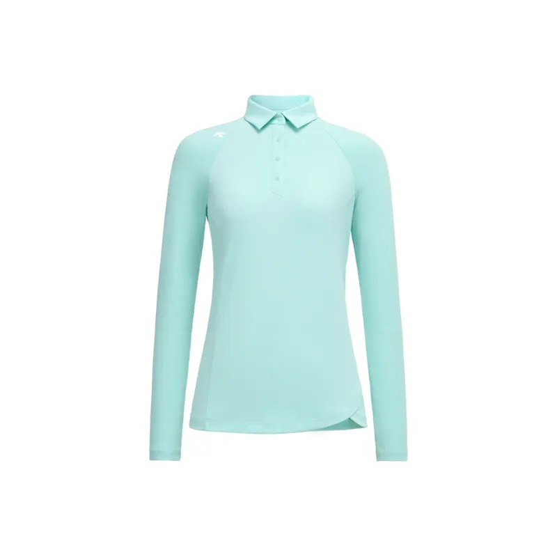 DESCENTE DESCENTEGOLFFIELD Collection Carvico Polo Shirt Women's-0