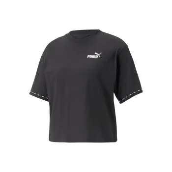 PUMA Power Tape T Shirt Women's Black