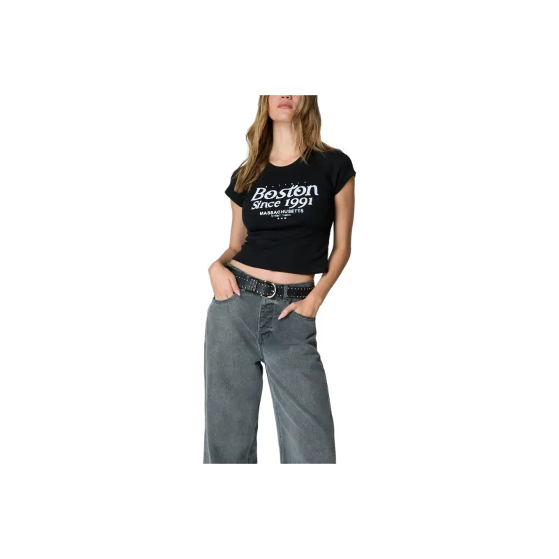 NASTY GAL T-Shirt Women's Black-0