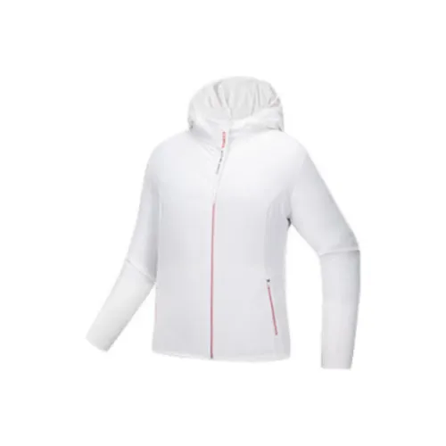 Anta Variety Training Collection Jacket Women's Snowflake White