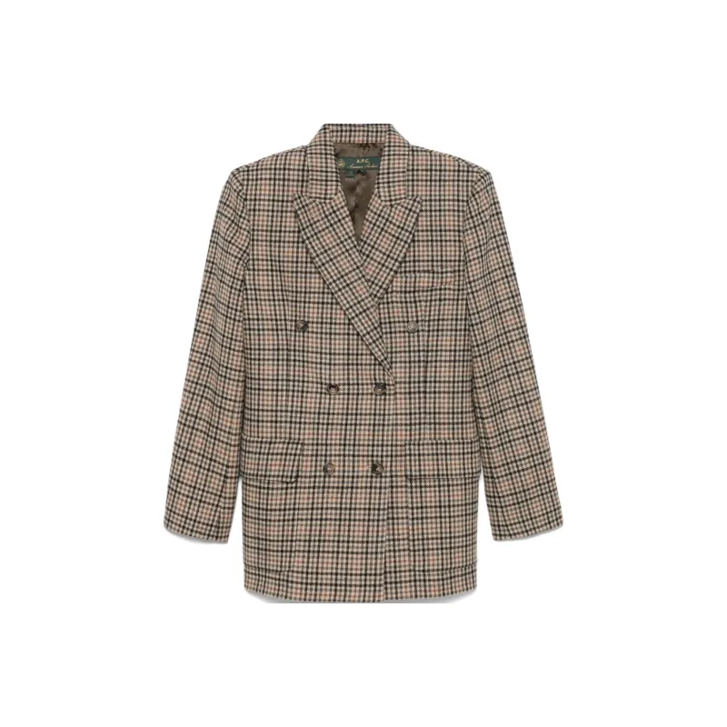 A.P.C Valentina Double Breasted Blazer-0