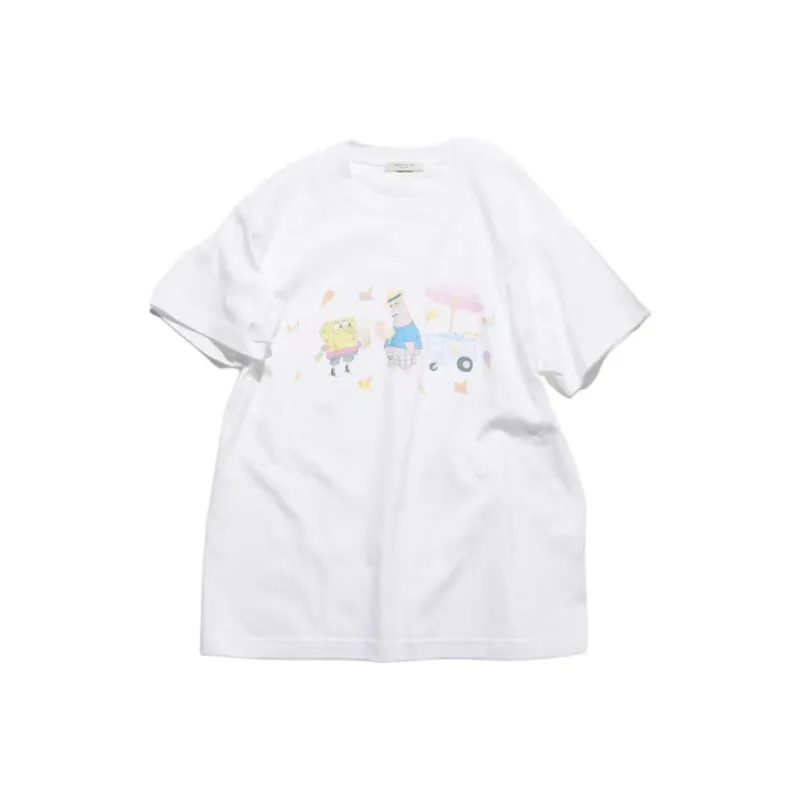 Spongebob Squarepants X FREAK'S STORE Sponge Baby, Collaboration T Shirts Unisex-2