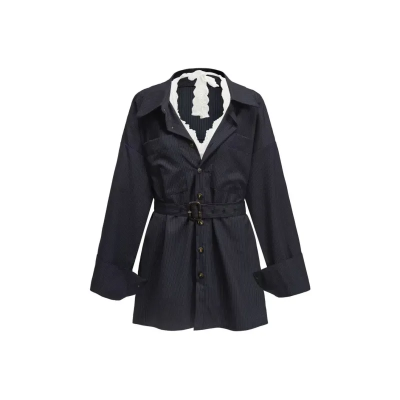 QYPRF Polo Shirt Women's Navy Blue-0