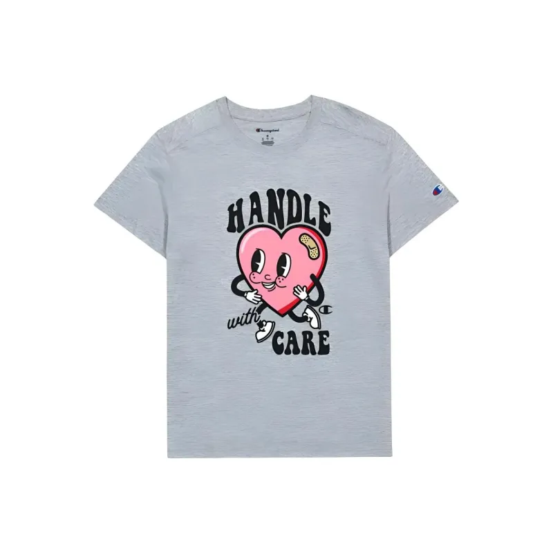 Champion T-Shirt Women's Oxford Gray-0