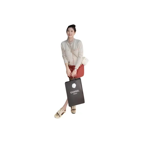 Fish Rabbits Knitwear Women's Apricot