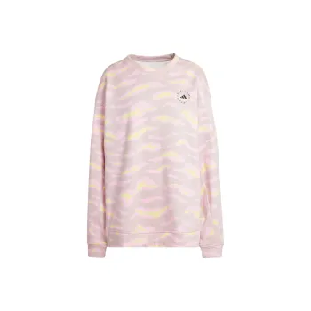 Adidas x Stella McCartney Printed Sweatshirt Sweatshirt Women's Pink