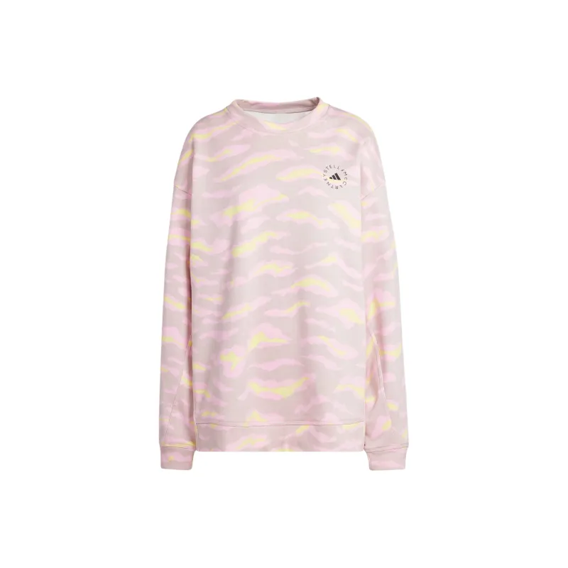 Adidas x Stella McCartney Printed Sweatshirt Women's Pink-0