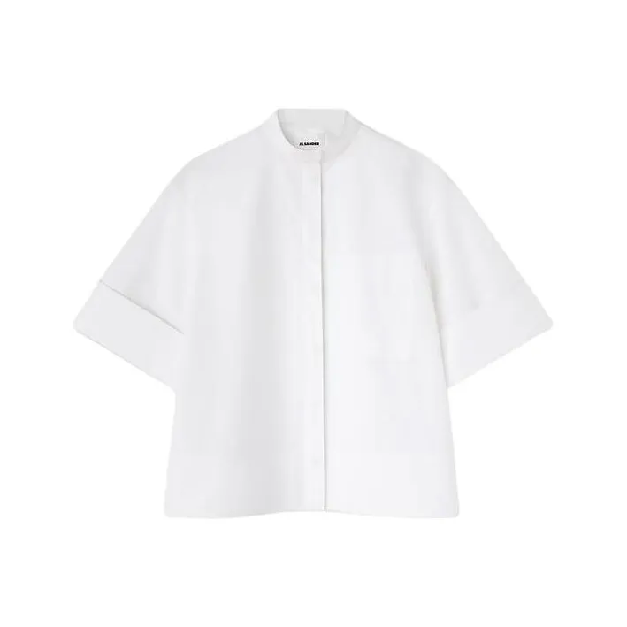JIL SANDER Short Sleeved Button Up Shirt-0