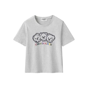 CHOCOOLATE T Shirt Women's Heather Gray