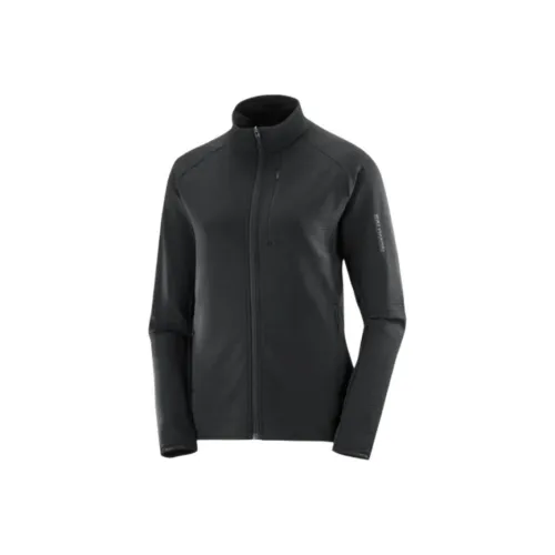 SALOMON ESSENTIAL LIGHTWARM Jackets & Coats Women's Pitch Black