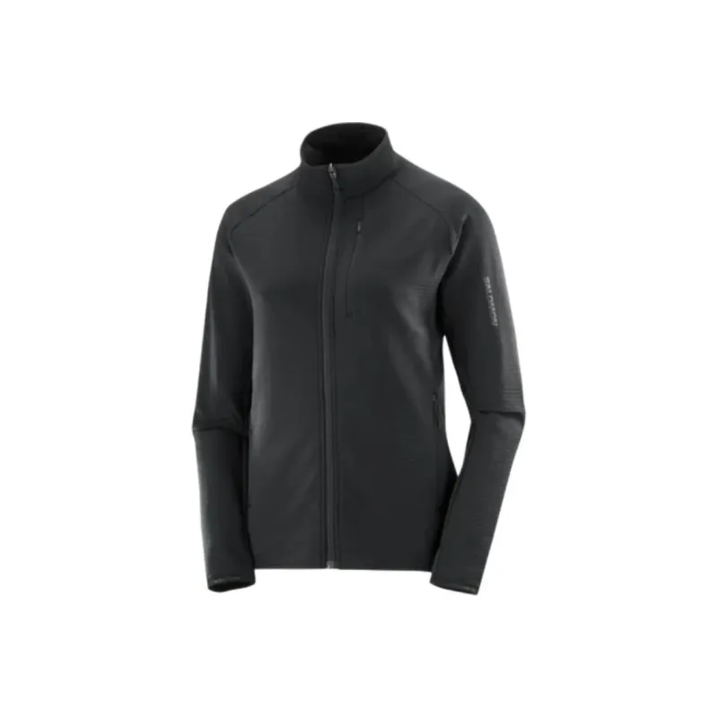 SALOMON ESSENTIAL LIGHTWARM Jackets & Coats Women's Pitch Black-0