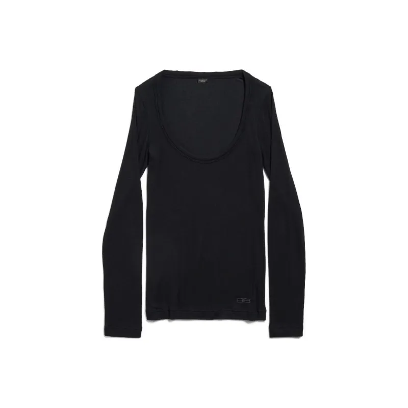 Balenciaga Bb Garderobe Décolleté Top-0