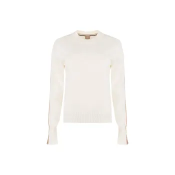 HUGO BOSS X Ftc Crewneck Ribbed Knit Jumper