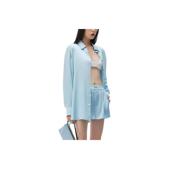 Alexander Wang SS24 Shirt Women's Bright Blue