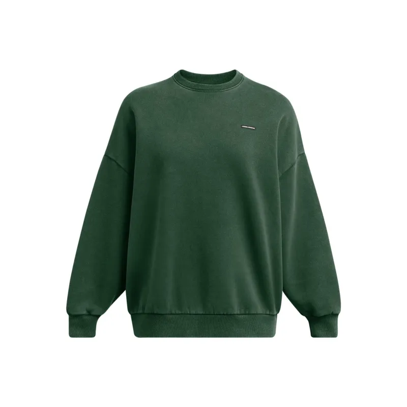 Under Armour Icon FW24 Sweatshirt Women's Forest Green-0