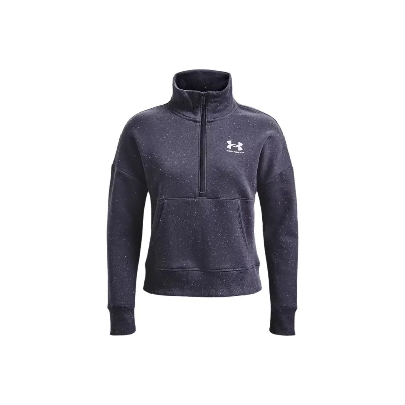 Under Armour Rival Fleece Sweatshirt Women's Washed Gray-0