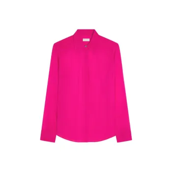 DRIES VAN NOTEN Fitted Silk Shirt