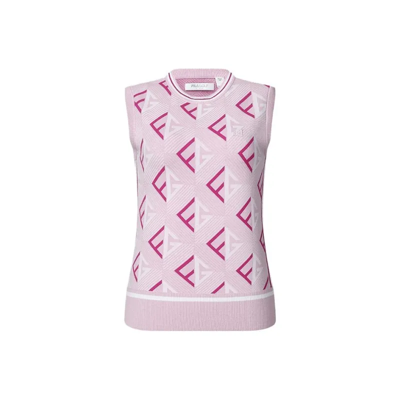 FILA Golf Series Knitwear Women's Mist Pink-0