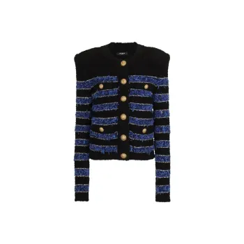 BALMAIN Jackets Women's Blue