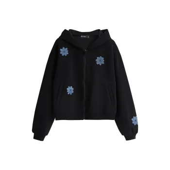 Initial Language x CHAHUASHILIANMINGKUAN Jackets Coats Women's Black