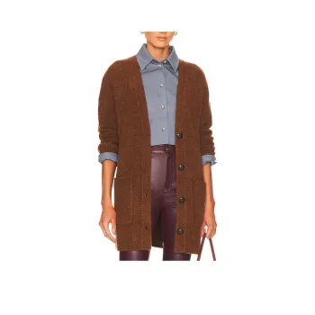 VINCE Button-down Knit Cardigan