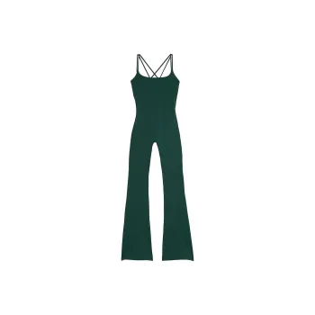 Victoria's Secret PINK Relay Flare Onesie/Deep Forest Bodysuits Women's Deep Forest