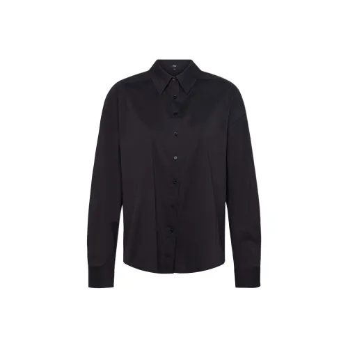 Khy Oversized Button Down Shirt Women's BLACK/Black