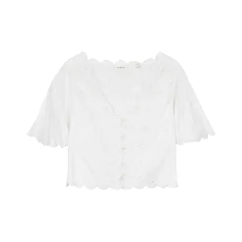DOEN KACY TOP Shirt Women's White