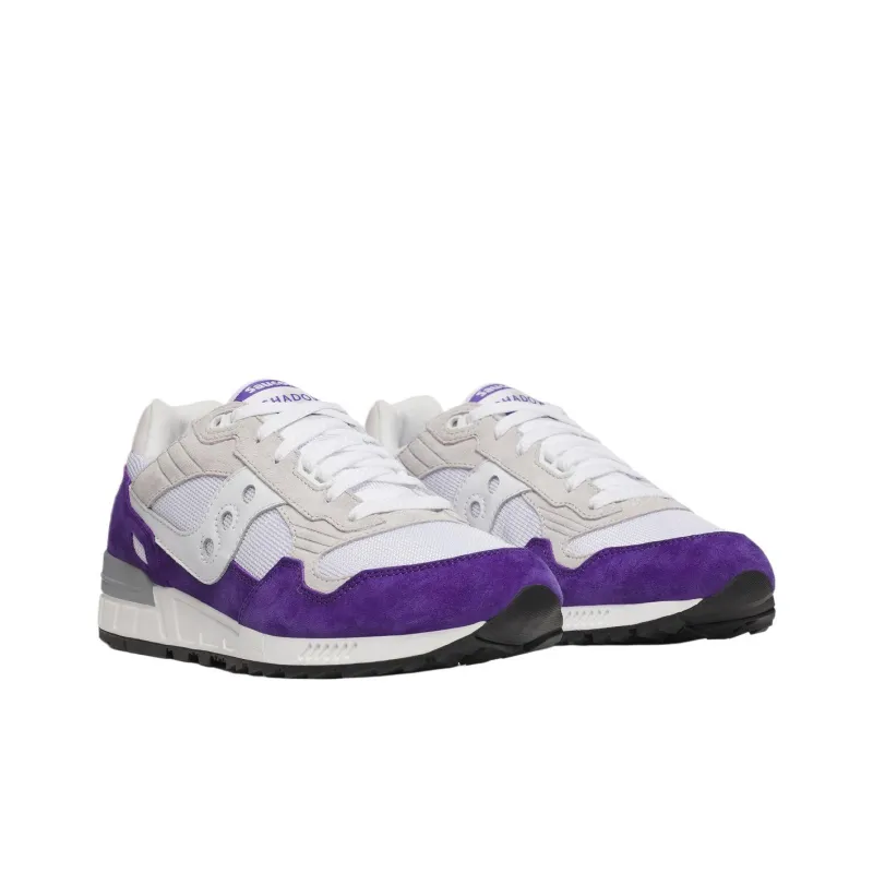 Saucony Shadow 5000 Low Top Running Shoes Unisex Purple-2