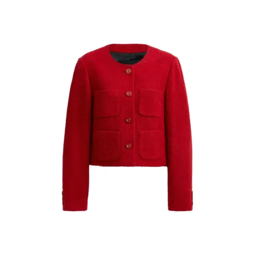 COACH FW24 Jackets Coats Women's Red