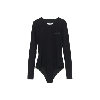 MM6 Maison Margiela Crewneck Long Sleeved Jumpsuit