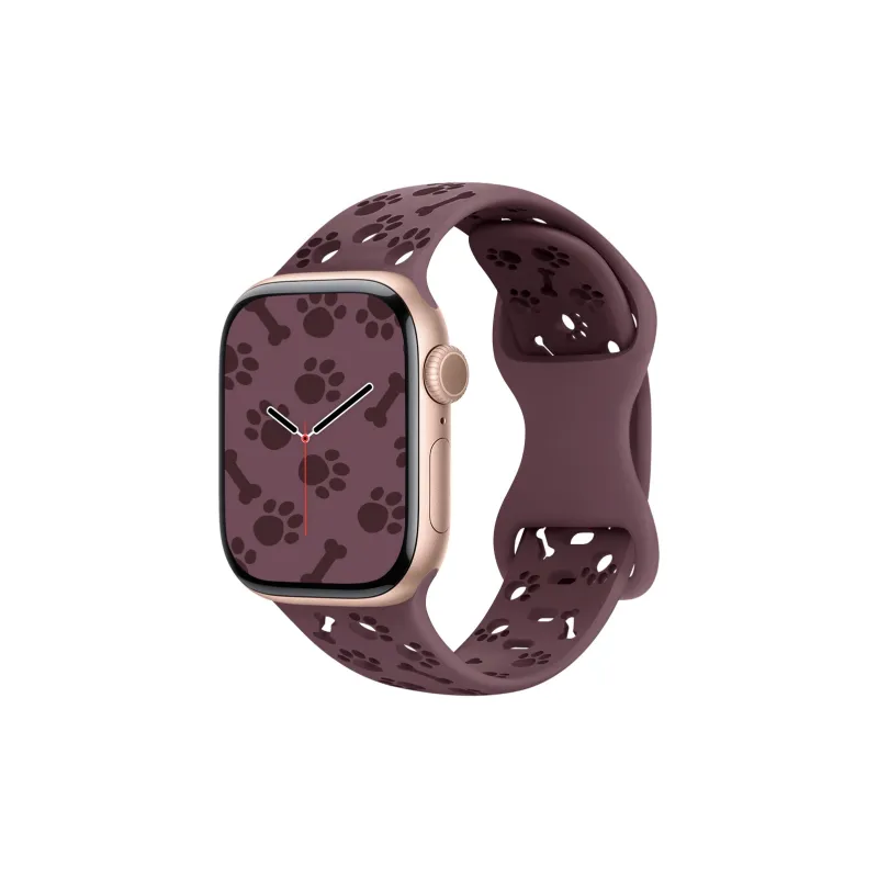 SOUTU Watch Band Apple Compatibility 38/40/41/42/44/45/49mm Silicone Material-5