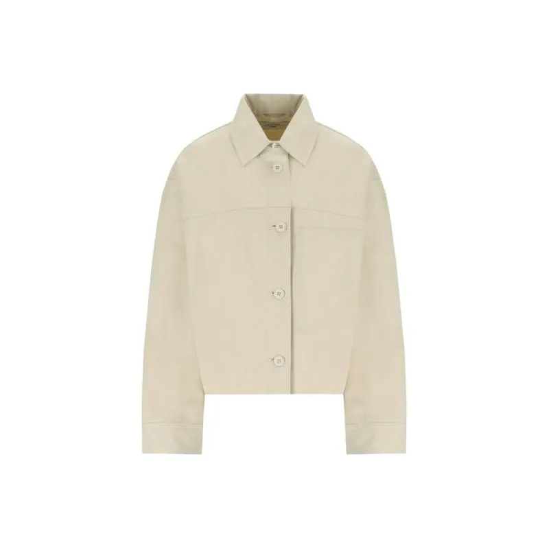 WEEKEND MaxMara Salita Button Up Shirt Jacket-0