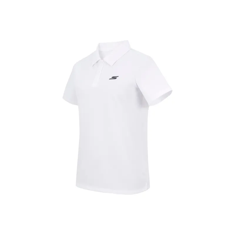 Skechers Polo Shirt Women's Mist White-0