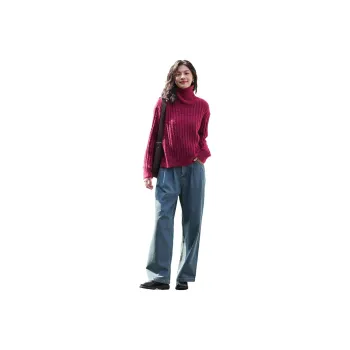 Demana Knitwear Women's Berry Red